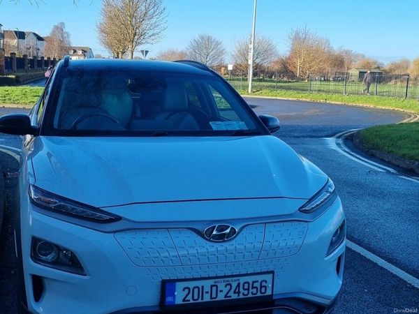 Hyundai KONA MPV, Electric, 2020, White