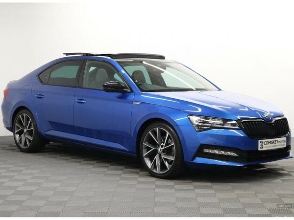 Skoda Superb Hatchback, Diesel, 2024, Blue