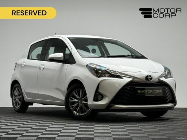 Toyota Yaris Hatchback, Petrol, 2018, White