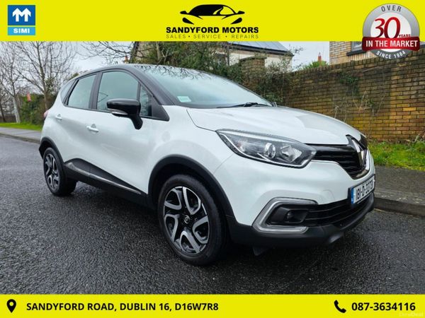 Renault Captur Hatchback, Petrol, 2018, White