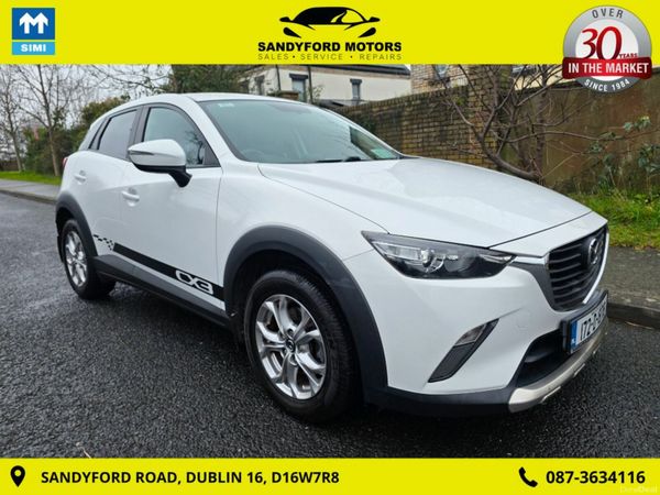 Mazda CX-3 SUV, Petrol, 2017, White