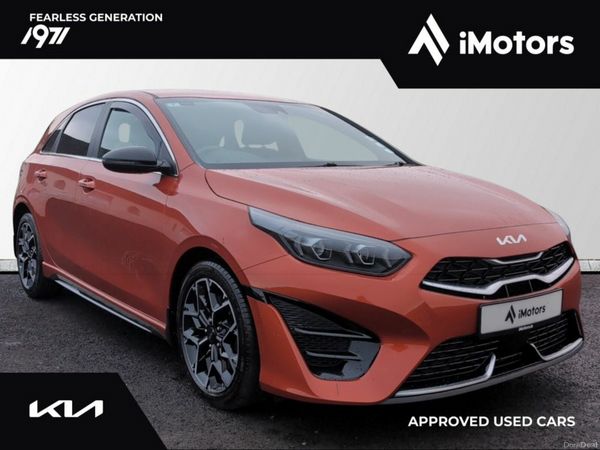 Kia Ceed Hatchback, Diesel Hybrid, 2024, Orange