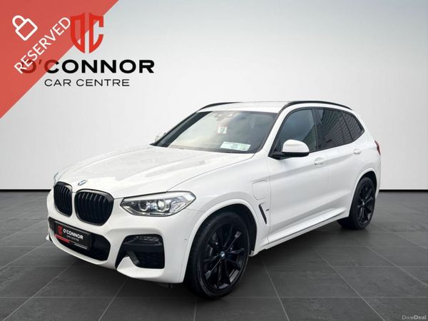 BMW X3 Estate, Petrol Plug-in Hybrid, 2021, White