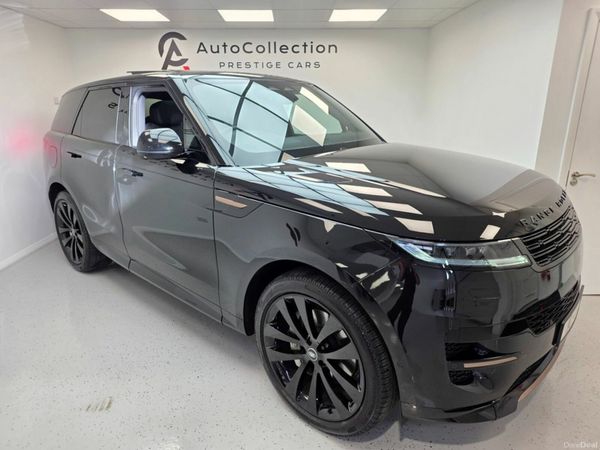 Land Rover Range Rover Sport SUV, Petrol Plug-in Hybrid, 2025, Black