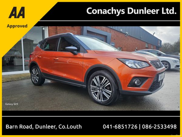 SEAT Arona Hatchback, Petrol, 2019, Orange