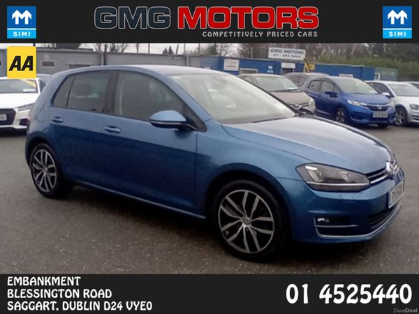 Volkswagen Golf Hatchback, Petrol, 2017, Blue