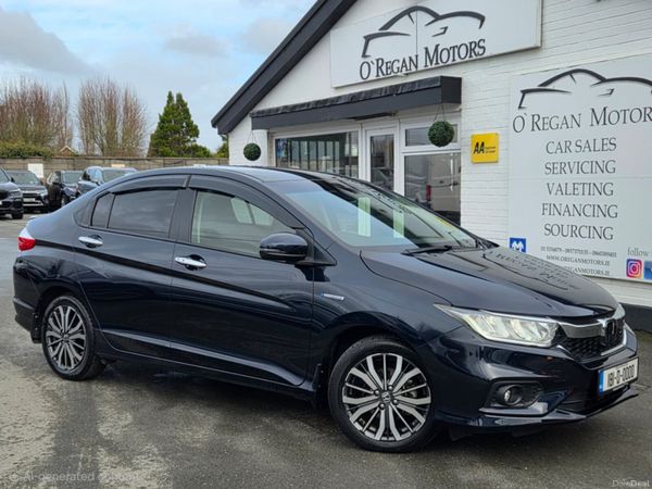 Honda Grace Saloon, Petrol Hybrid, 2018, Blue