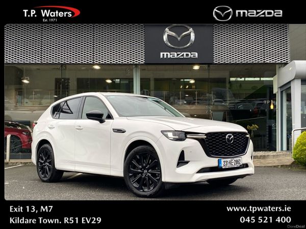 Mazda CX-60 MPV, Petrol Plug-in Hybrid, 2023, White