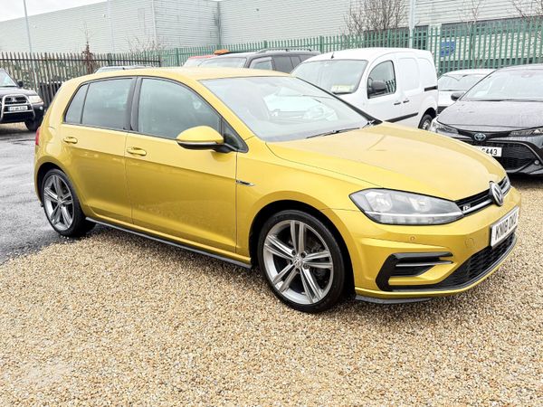 Volkswagen Golf Hatchback, Petrol, 2018, Yellow