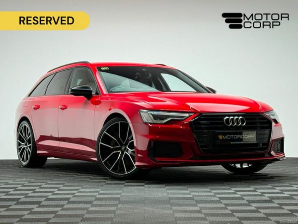 Audi A6 Estate, Petrol Plug-in Hybrid, 2023, Red