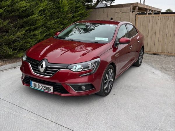 Renault Megane Saloon, Diesel, 2018, Red