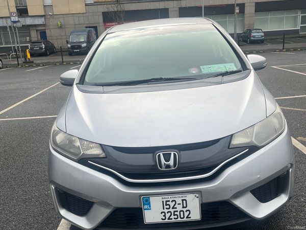 Honda Fit Hatchback, Petrol Hybrid, 2015, Silver