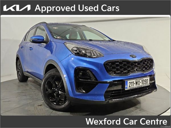 Kia Sportage SUV, Diesel Hybrid, 2021, Blue