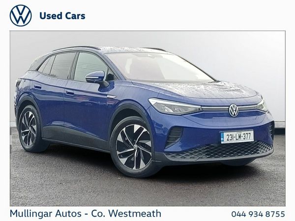 Volkswagen ID.4 SUV, Electric, 2023, Blue