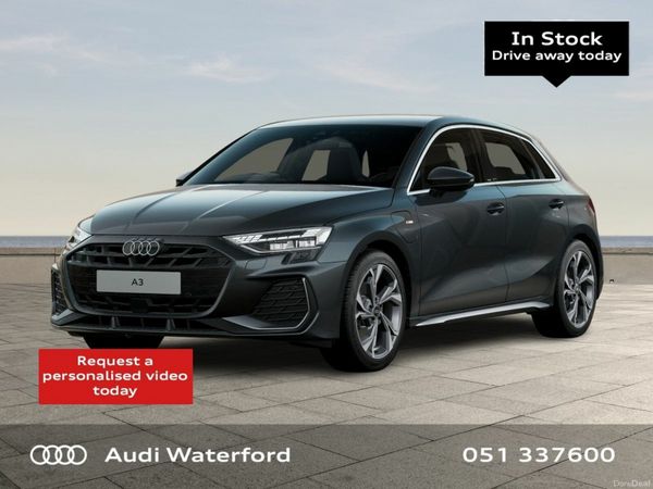 Audi A3 Hatchback, Petrol Plug-in Hybrid, 2026, Grey