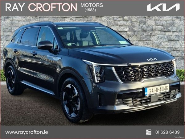 Kia Sorento SUV, Petrol Plug-in Hybrid, 2024, Grey