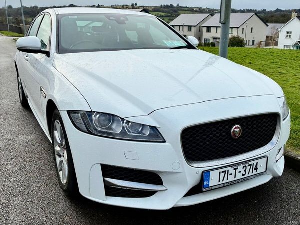 Jaguar XF Saloon, Diesel, 2017, White