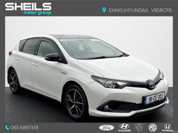 Toyota Auris MPV, Petrol Hybrid, 2018, White