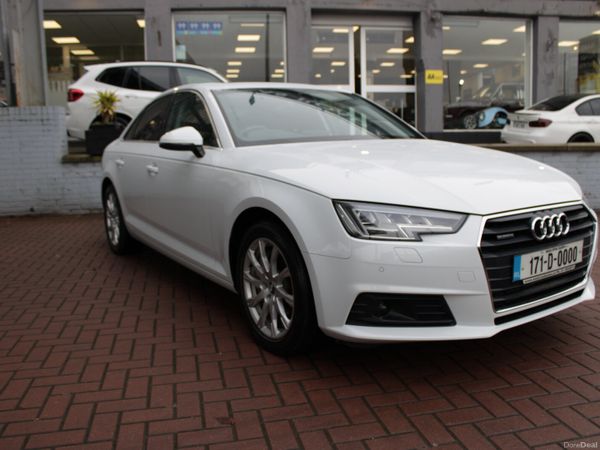Audi A4 Saloon, Petrol, 2017, White