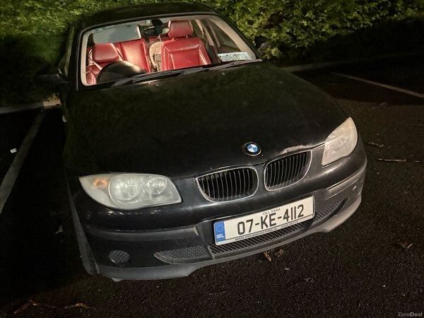 BMW 1-Series Hatchback, Petrol, 2007, Black