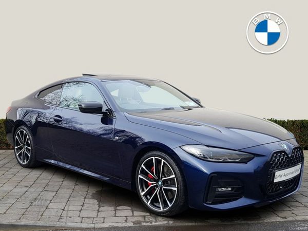 BMW 4-Series Coupe, Diesel, 2021, Blue
