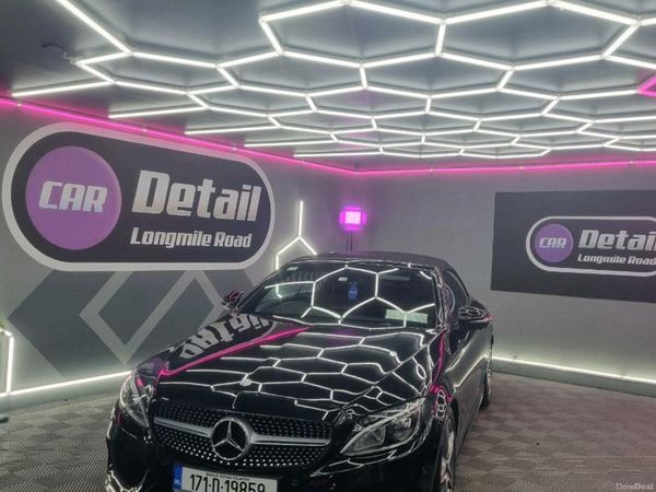 Mercedes-Benz C-Class Convertible, Diesel, 2017, Black