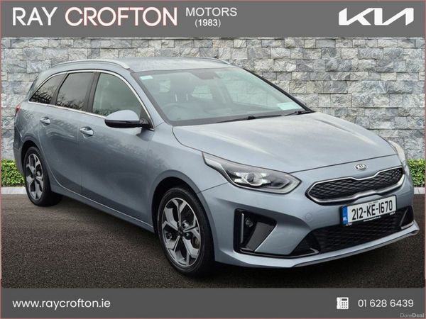 Kia Ceed Estate, Petrol Plug-in Hybrid, 2021, Grey