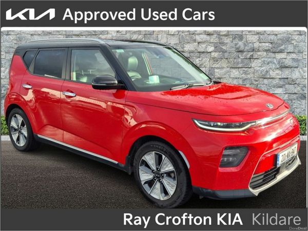 Kia e-Soul Hatchback, Electric, 2020, Red
