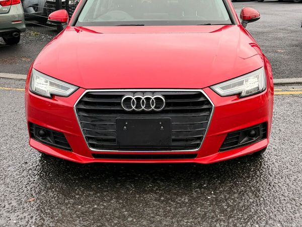 Audi A4 Saloon, Petrol, 2016, Red