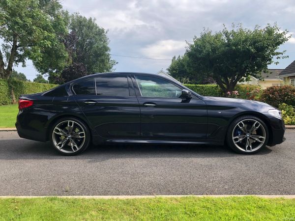 BMW 5-Series Saloon, Diesel, 2018, Black