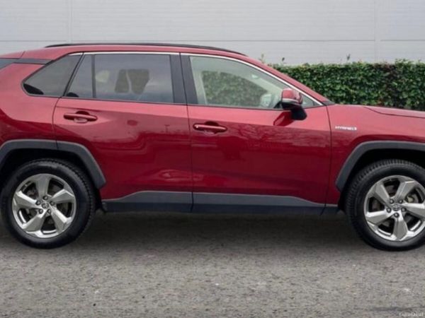Toyota RAV4 SUV, Petrol Hybrid, 2020, Red