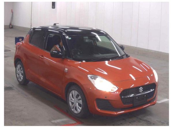 Suzuki Swift Hatchback, Petrol Hybrid, 2020, Orange