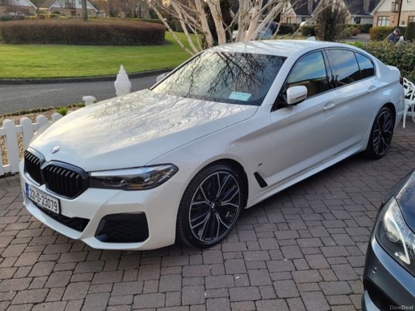 BMW 5-Series Saloon, Diesel, 2022, White