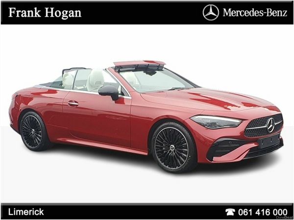 Mercedes-Benz CLE Convertible, Diesel, 2026, Red