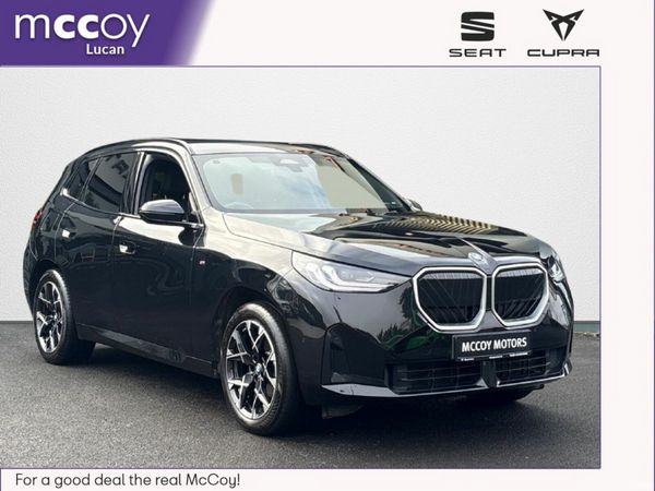 BMW X3 SUV, Petrol Plug-in Hybrid, 2025, Black