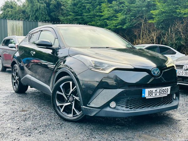 Toyota C-HR SUV, Petrol Hybrid, 2018, Black