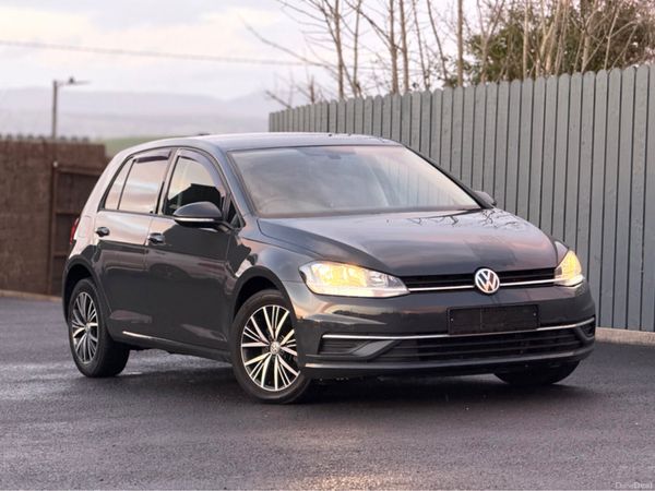Volkswagen Golf Hatchback, Diesel, 2018, Grey