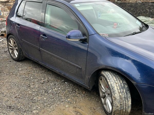 Volkswagen Golf Hatchback, Diesel, 2008, Blue