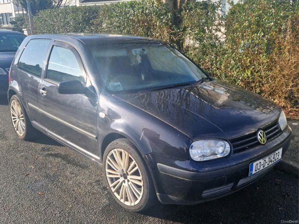 Volkswagen Golf Hatchback, Petrol, 2003, Black