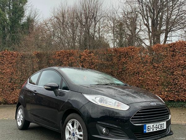 Ford Fiesta Hatchback, Petrol, 2016, Black