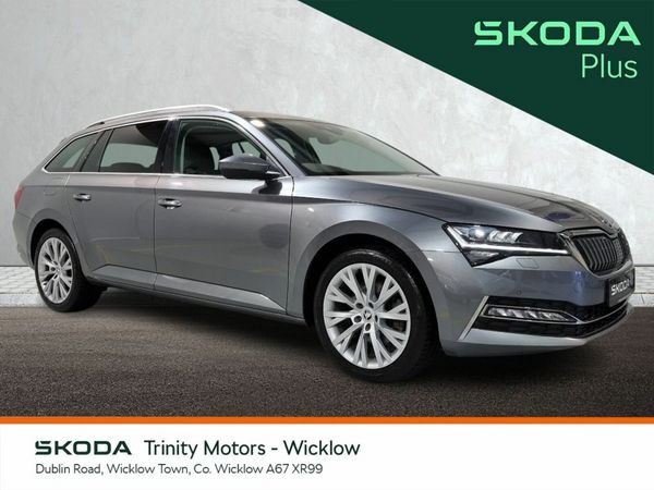 Skoda Superb Estate, Petrol Plug-in Hybrid, 2023, Grey