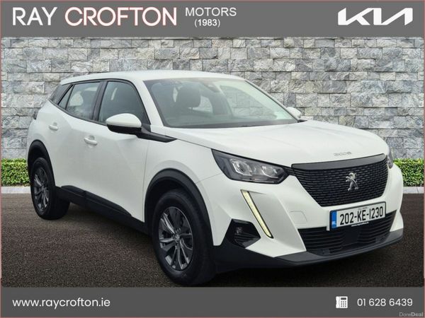 Peugeot 2008 Estate, Petrol, 2020, White