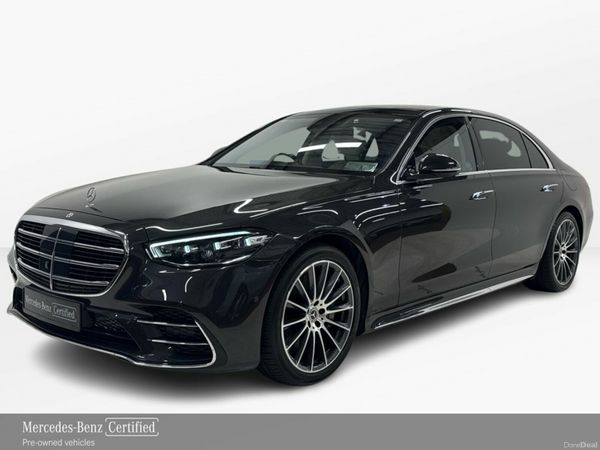 Mercedes-Benz S-Class Saloon, Petrol Plug-in Hybrid, 2023, Grey