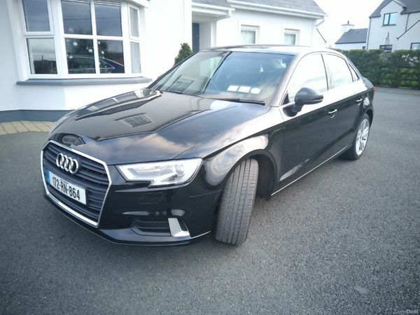 Audi A3 Saloon, Petrol, 2017, Black