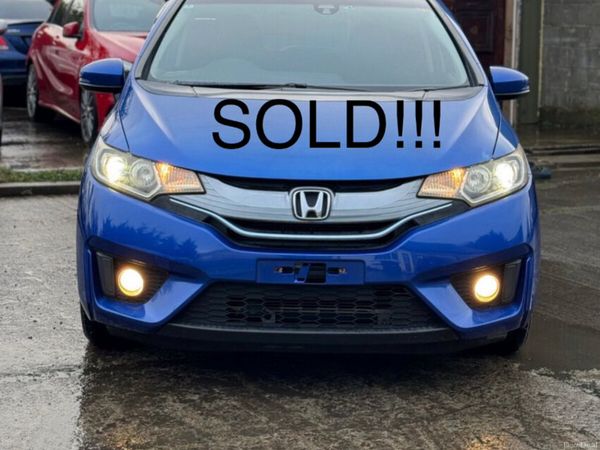 Honda Fit Hatchback, Petrol Hybrid, 2014, Blue