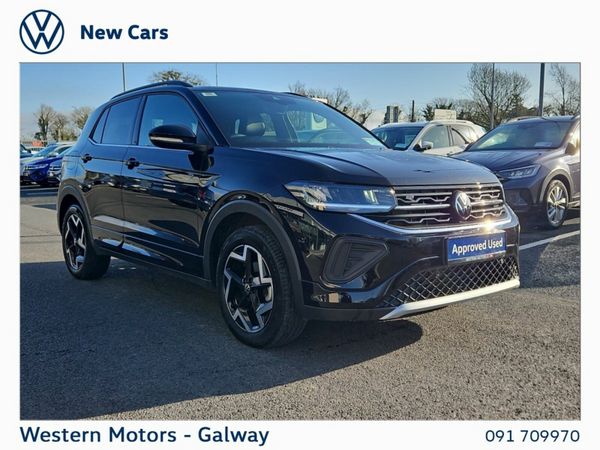 Volkswagen T-Cross Hatchback, Petrol, 2025, Black