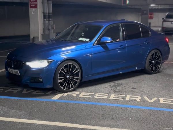 BMW 3-Series Saloon, Diesel, 2017, Blue