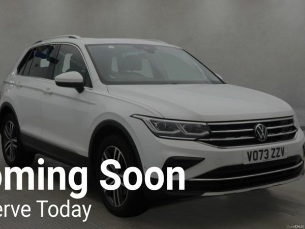 Volkswagen Tiguan Estate, Petrol Plug-in Hybrid, 2023, White