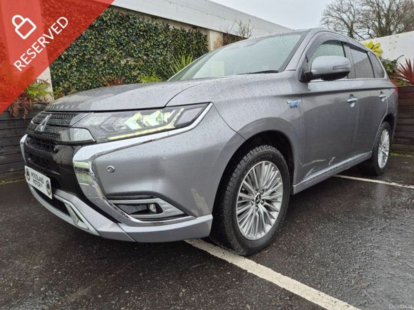 Mitsubishi Outlander SUV, Petrol Plug-in Hybrid, 2020, Silver