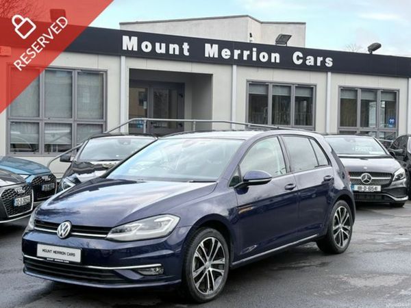 Volkswagen Golf Hatchback, Petrol, 2020, Blue